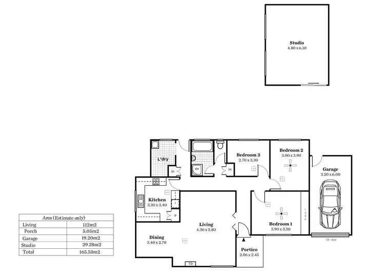 Floorplan of Homely house listing, 16 Currawong Avenue, Glenalta SA 5052