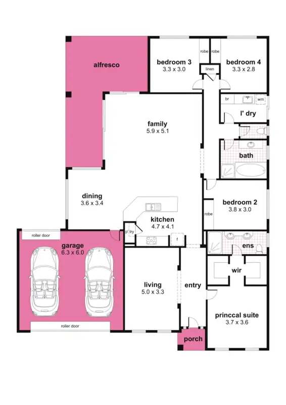 Floorplan of Homely house listing, 73 Penang Avenue, Melrose Park SA 5039
