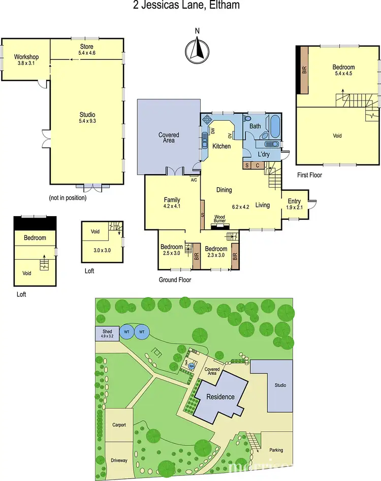 Floorplan of Homely house listing, 2 Jessicas Lane, Eltham VIC 3095