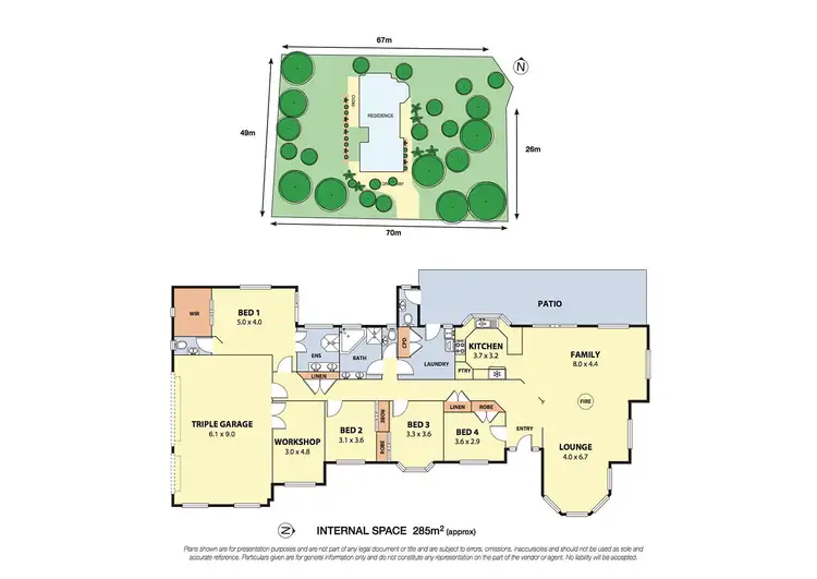 Floorplan of Homely house listing, 44 William James Drive, Mount Kembla NSW 2526