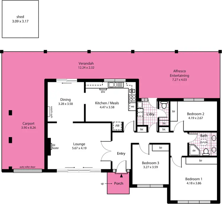 Floorplan of Homely house listing, 57 Ingerson Street, West Beach SA 5024