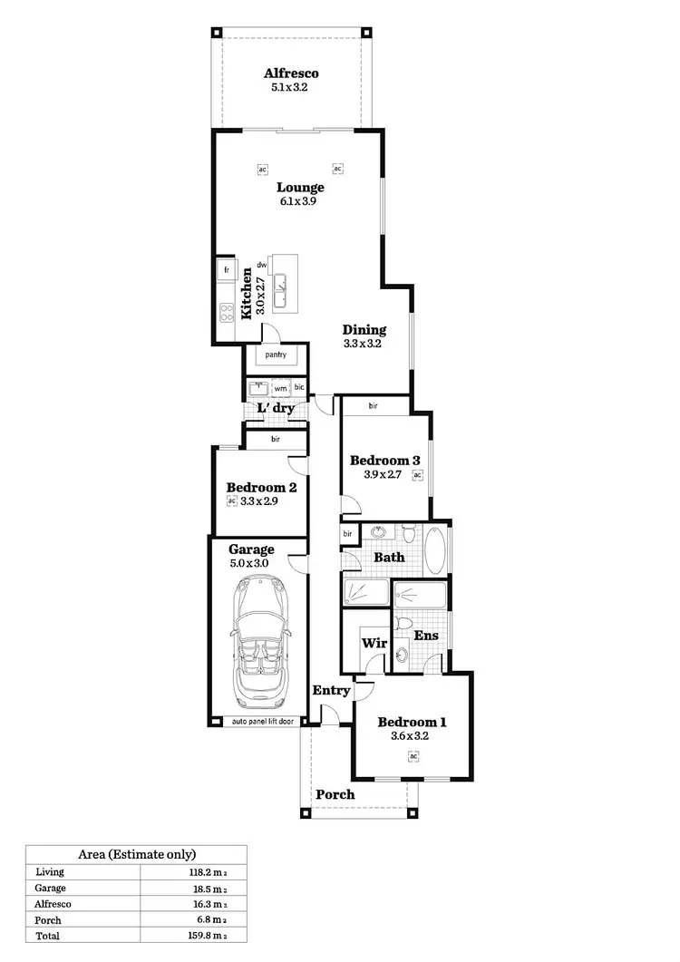 Floorplan of Homely house listing, 60a Crozier Avenue, Newton SA 5074