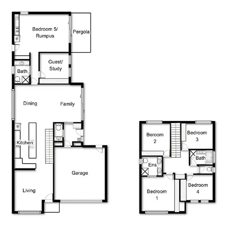 Floorplan of Homely house listing, 5 Hooton Street, Forde ACT 2914