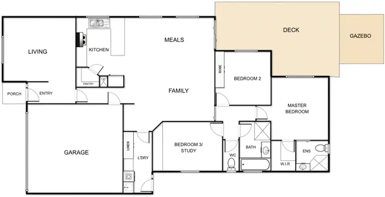 Floorplan of Homely house listing, 4 Clendinnen Street, Dunlop ACT 2615