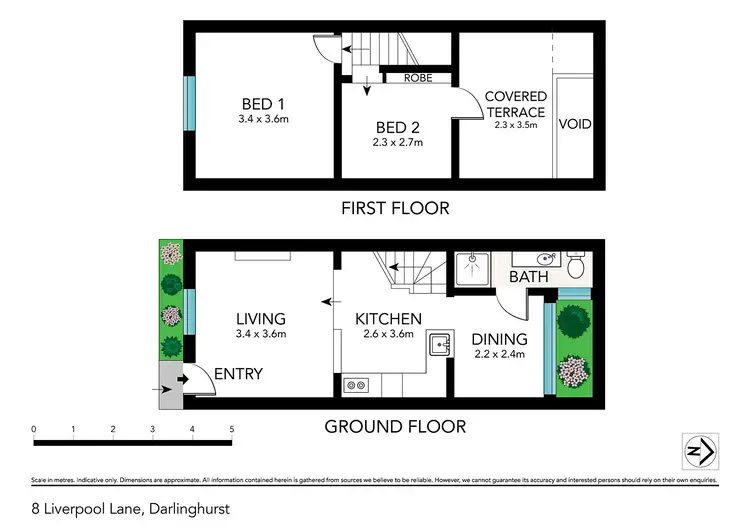 Floorplan of Homely house listing, 8 Liverpool Lane, Darlinghurst NSW 2010