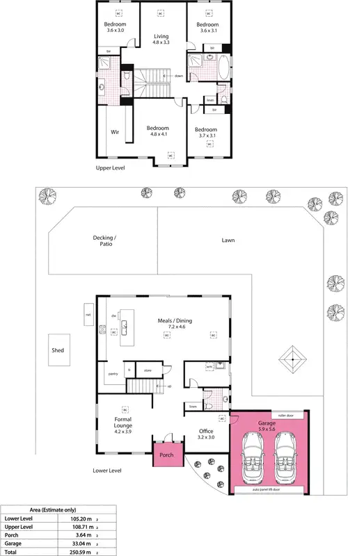 Floorplan of Homely house listing, 4 Withers Court, Mount Barker SA 5251