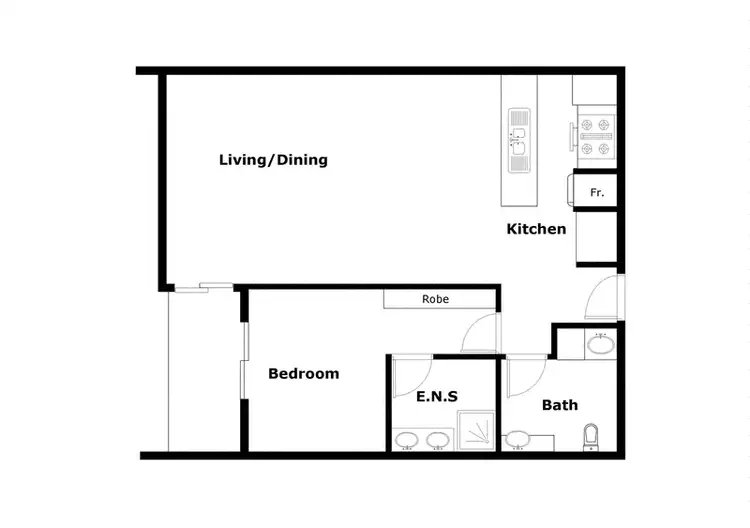 Floorplan of Homely unit listing, 503/19 Marcus Clarke Street, City ACT 2601