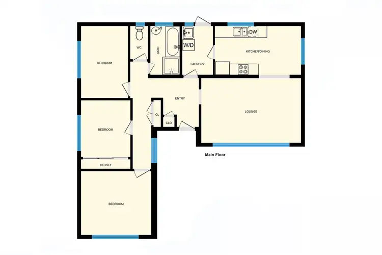 Floorplan of Homely house listing, 21 Stanley Street, Hackett ACT 2602