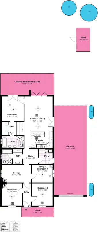 Floorplan of Homely house listing, 82 East Parkway, Colonel Light Gardens SA 5041