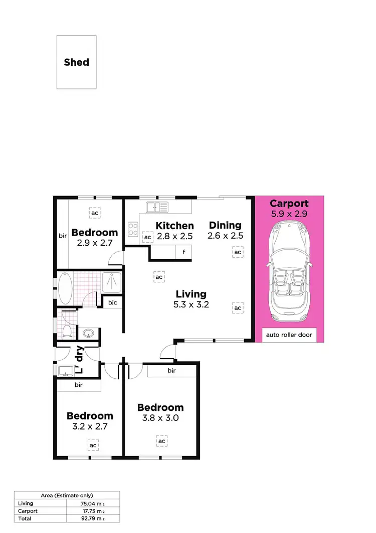 Floorplan of Homely house listing, 31a Collins Street, Enfield SA 5085
