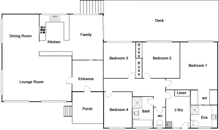 Floorplan of Homely house listing, 33 Tepper Circuit, Kambah ACT 2902