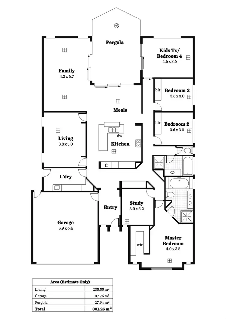 Floorplan of Homely house listing, 21 Harding Street, Glengowrie SA 5044