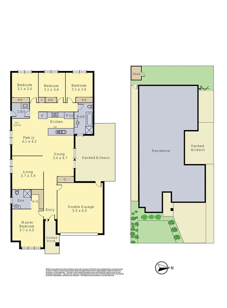 Floorplan of Homely house listing, 6 Macqueen Street, Mernda VIC 3754