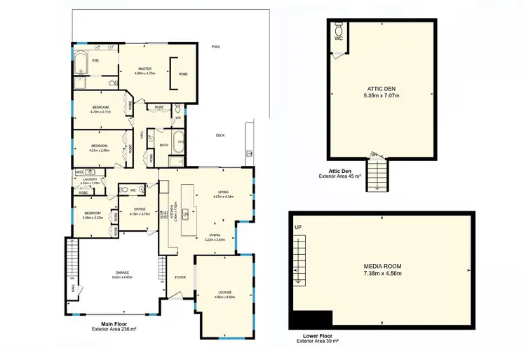 Floorplan of Homely house listing, 18 Frances Burke Street, Gungahlin ACT 2912