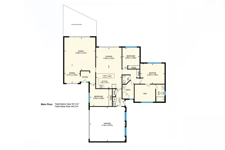 Floorplan of Homely house listing, 39B Legge Street, Downer ACT 2602