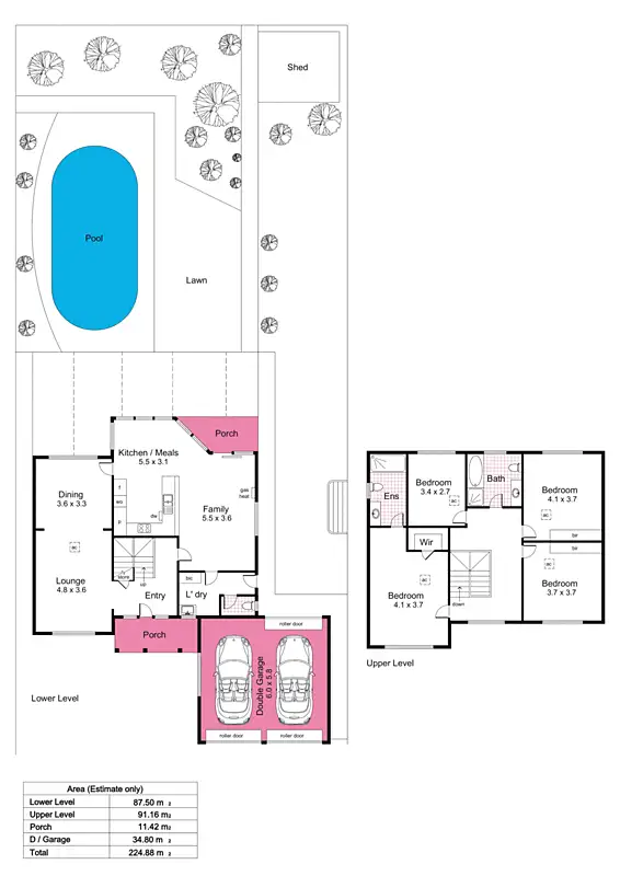 Floorplan of Homely house listing, 20 Tafquin Street, Panorama SA 5041