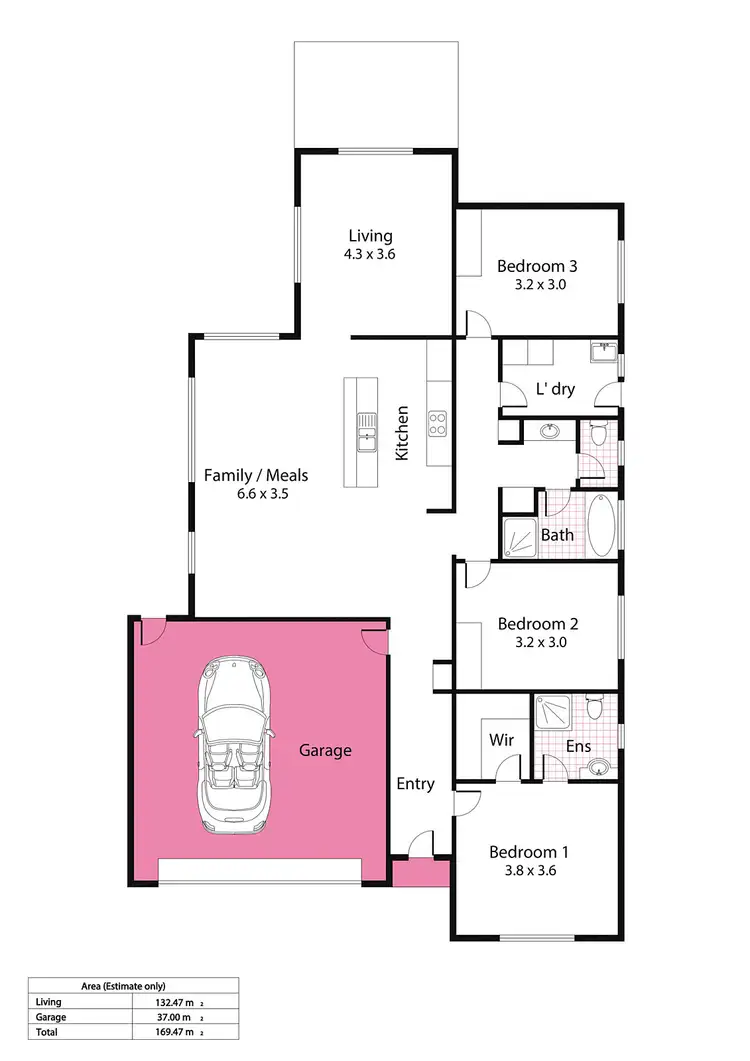 Floorplan of Homely house listing, Address available on request