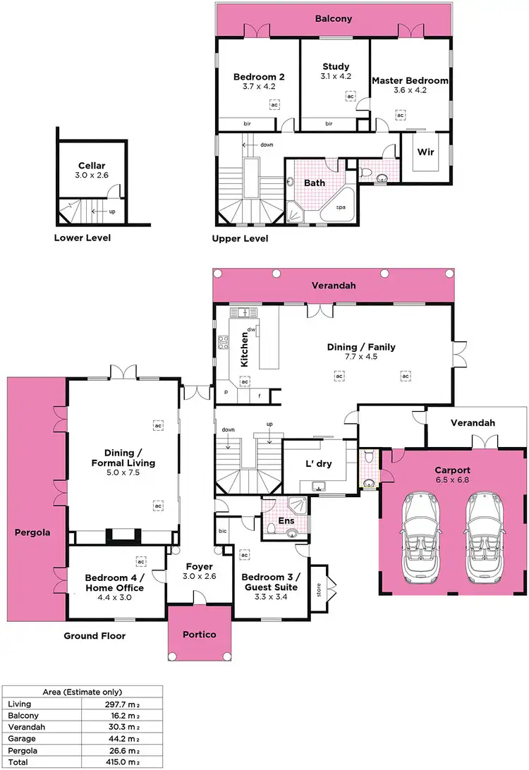 Floorplan of Homely house listing, 17 Kanyaka Road, Aldgate SA 5154