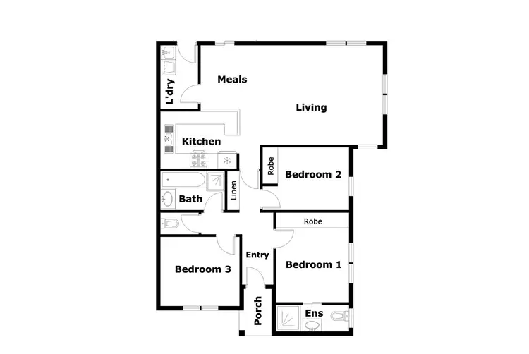 Floorplan of Homely house listing, 3 Taggerty Street, Ngunnawal ACT 2913