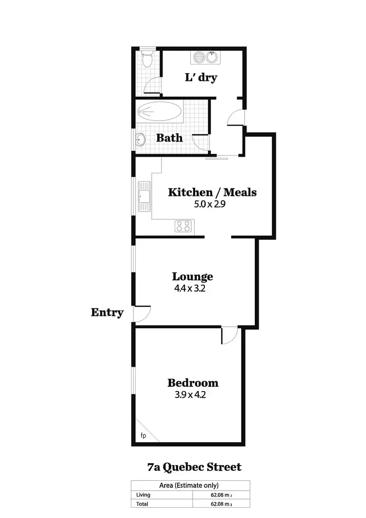 Floorplan of Homely house listing, 7 & 7a Quebec Street, Port Adelaide SA 5015