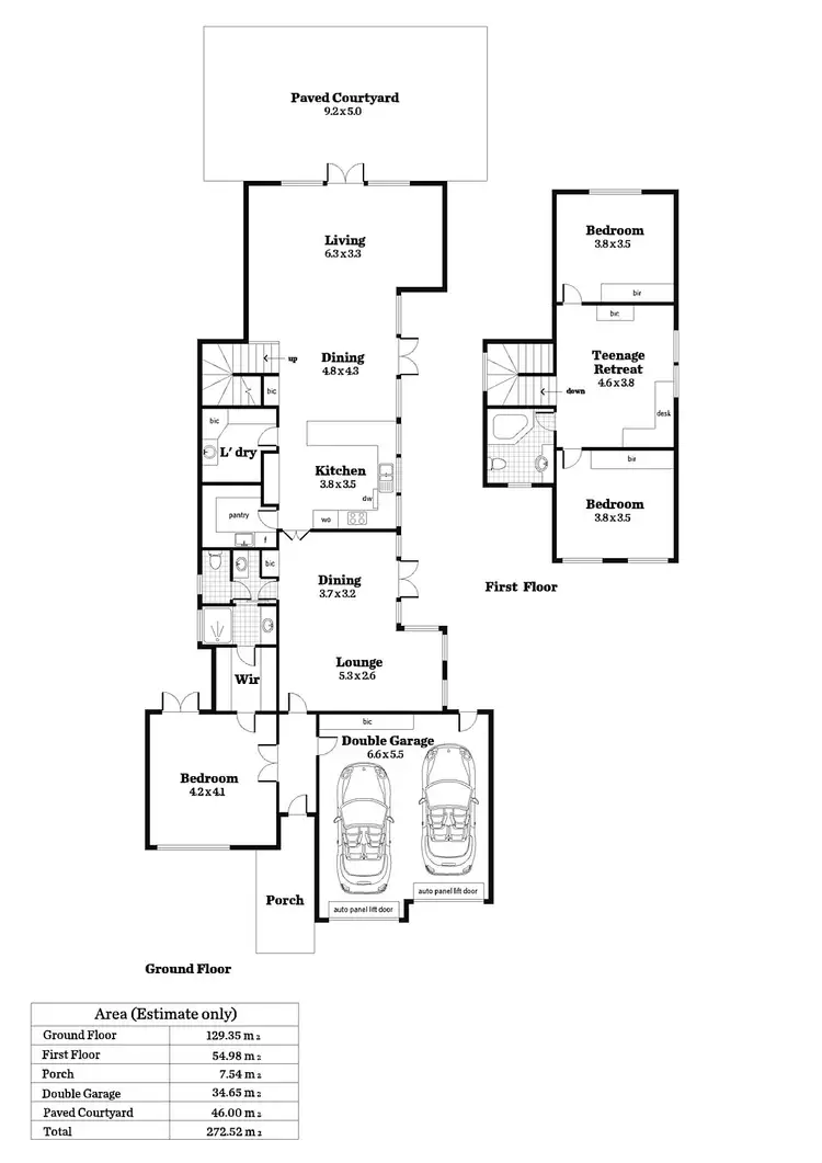Floorplan of Homely house listing, 2c North Terrace, Highgate SA 5063