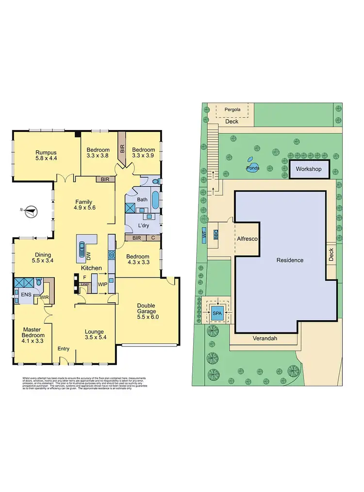 Floorplan of Homely house listing, 86 Brookwood Avenue, Doreen VIC 3754