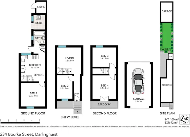 Floorplan of Homely house listing, 234 Bourke Street, Darlinghurst NSW 2010