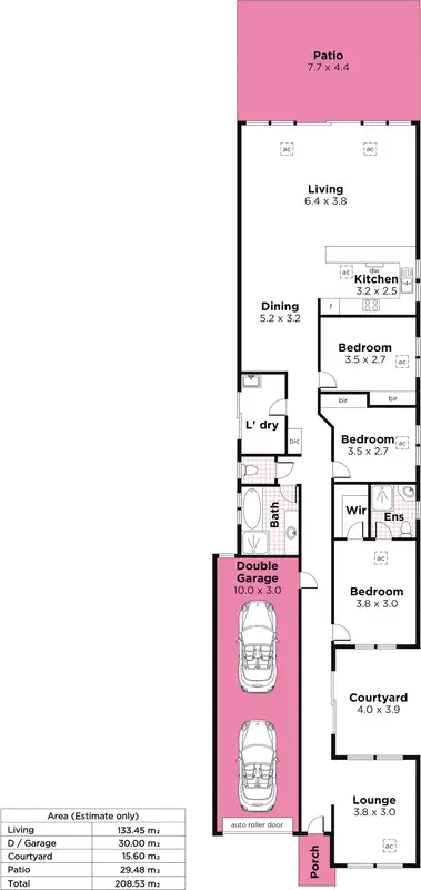 Floorplan of Homely house listing, 18B Wembley Avenue, Hectorville SA 5073