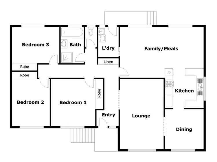 Floorplan of Homely house listing, 15 McGlinn Place, Gowrie ACT 2904