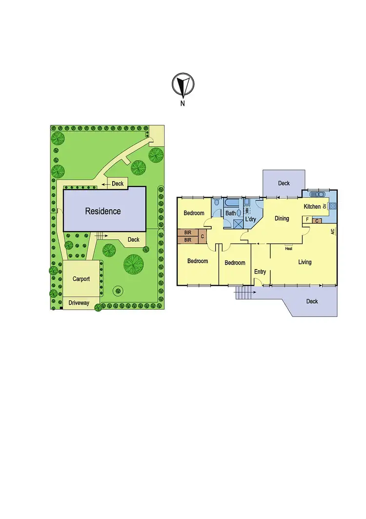 Floorplan of Homely unit listing, 2/4 Stanley Avenue, Eltham VIC 3095