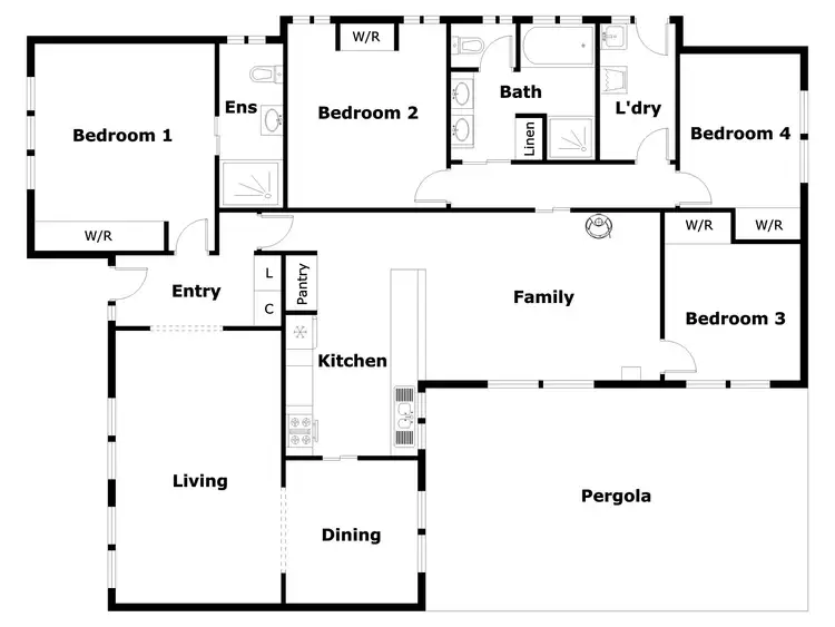 Floorplan of Homely house listing, 91 Ellerston Avenue, Isabella Plains ACT 2905