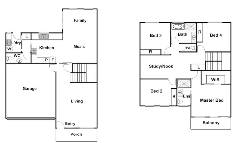 Floorplan of Homely townhouse listing, 7/21 Gordon Withnall Crescent, Dunlop ACT 2615