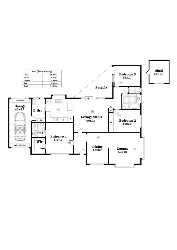 Floorplan of Homely house listing, 4 Bennett Avenue, Beaumont SA 5066