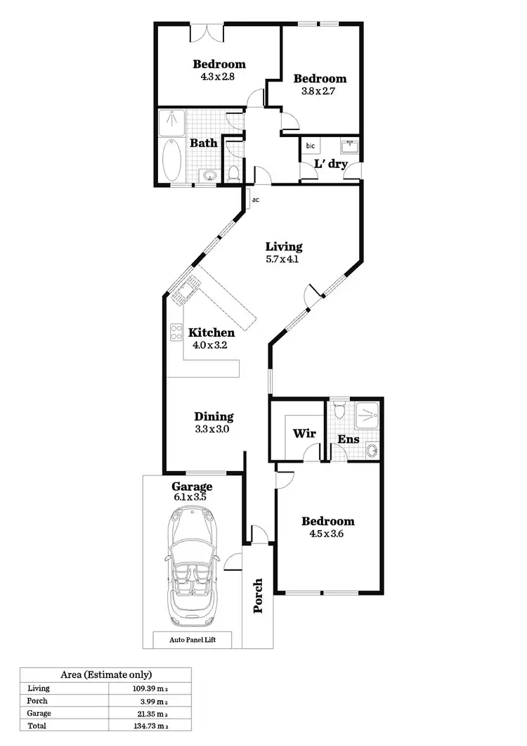 Floorplan of Homely house listing, 2/3 Chapman Street, Blackwood SA 5051