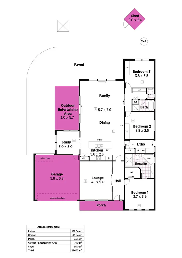 Floorplan of Homely house listing, 14a Kramm Avenue, Hahndorf SA 5245