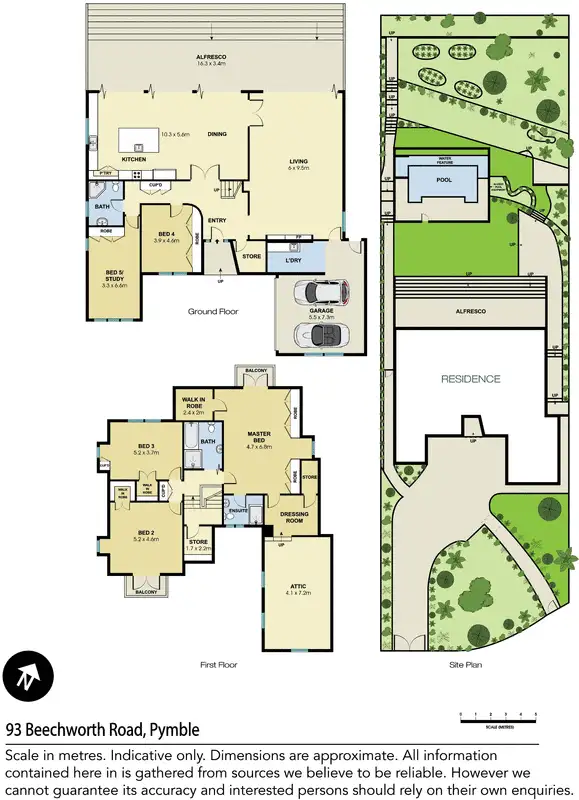 Floorplan of Homely house listing, 93 Beechworth Road, Pymble NSW 2073