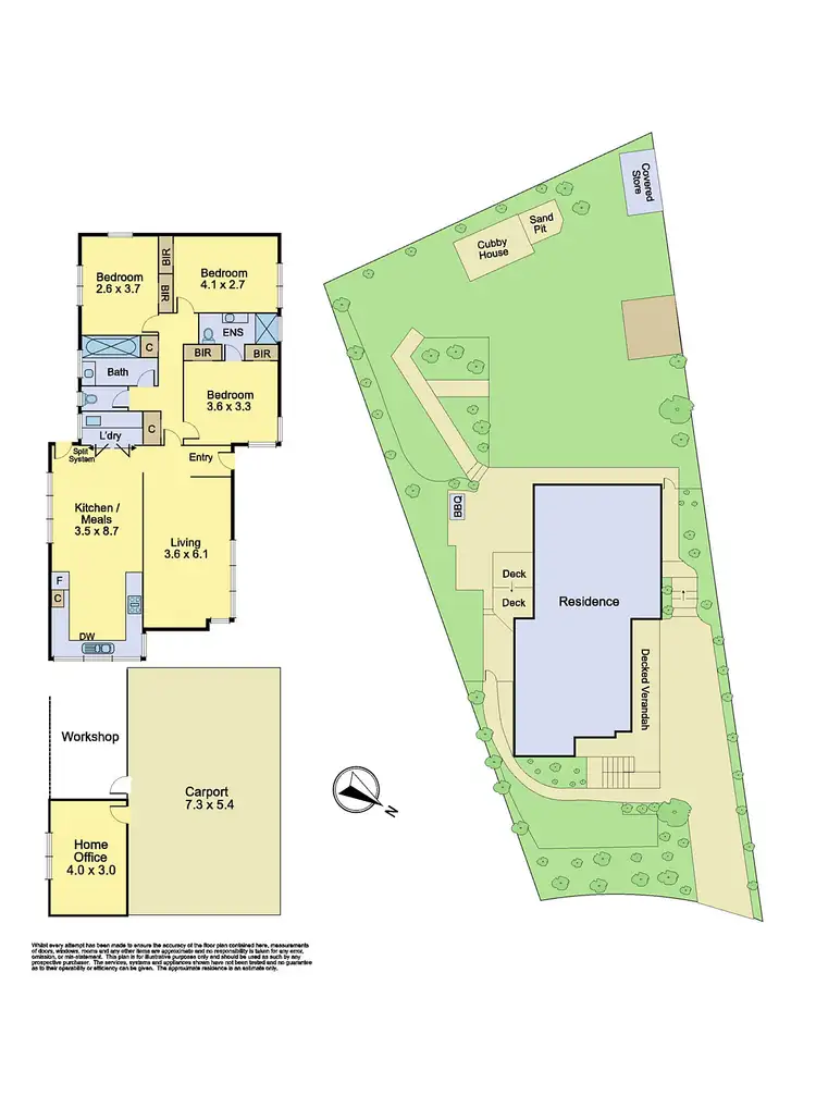 Floorplan of Homely house listing, 12 Byron Avenue, Lower Plenty VIC 3093