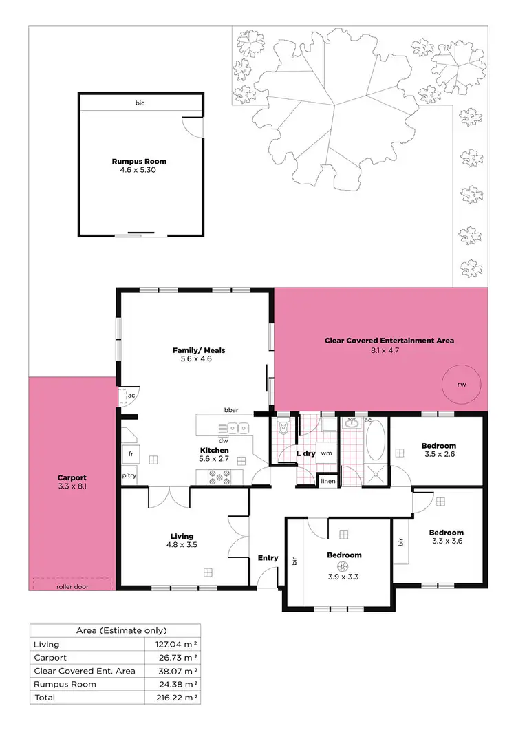 Floorplan of Homely house listing, 25 Andrea Avenue, Newton SA 5074