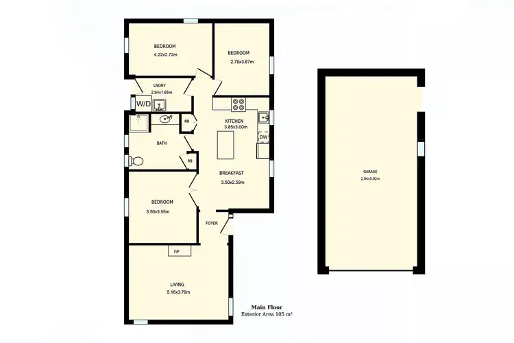 Floorplan of Homely house listing, 32 Spowers Circuit, Holder ACT 2611