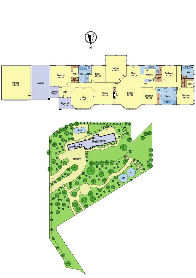 Floorplan of Homely house listing, 392 Main Road, Lower Plenty VIC 3093