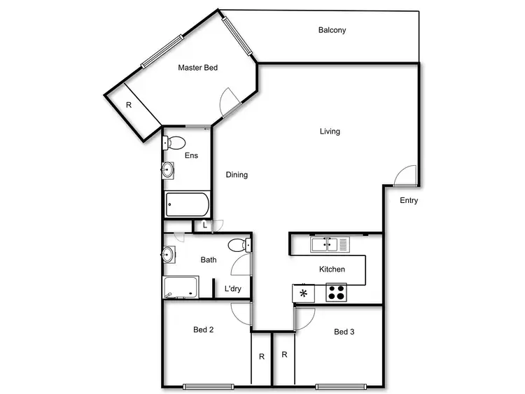 Floorplan of Homely apartment listing, 11/34 Gosse Street, Kingston ACT 2604
