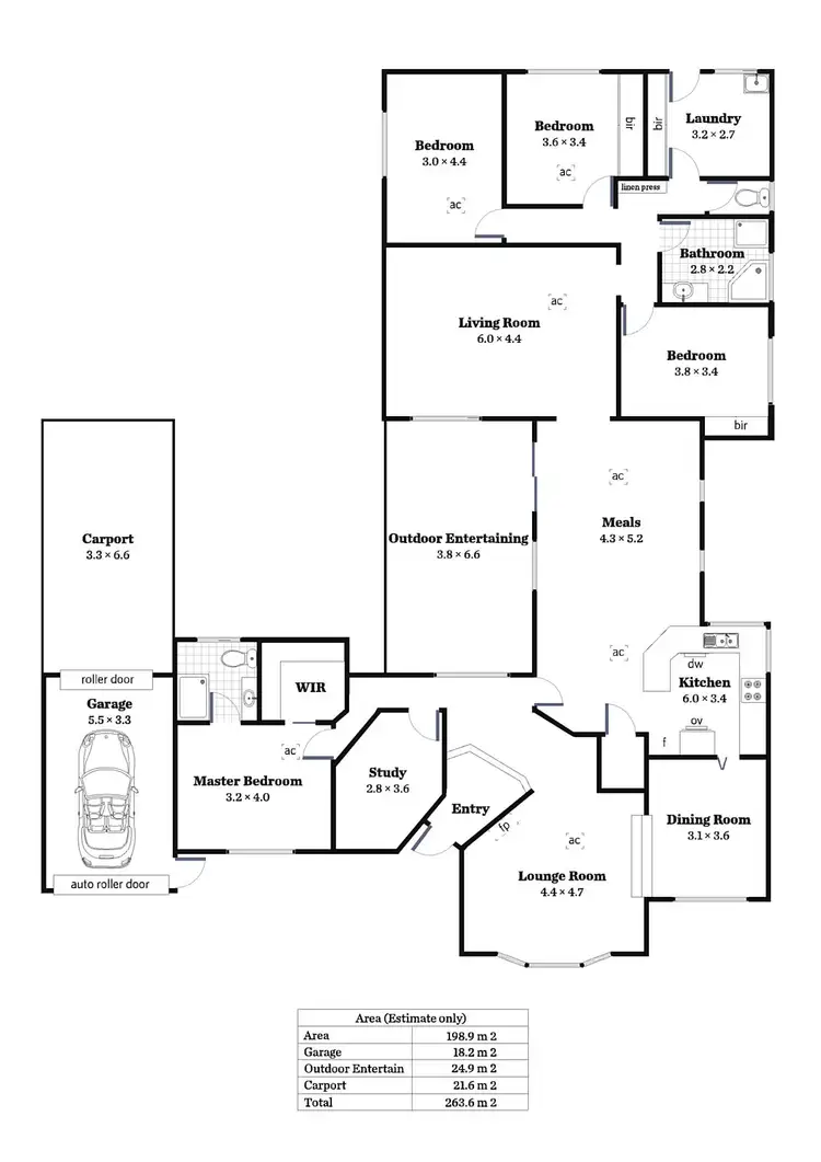 Floorplan of Homely house listing, 21 Georgia Avenue, Grange SA 5022
