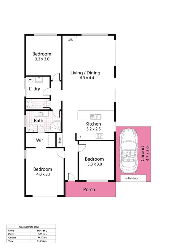 Floorplan of Homely house listing, 43 Cowan Street, Angle Park SA 5010