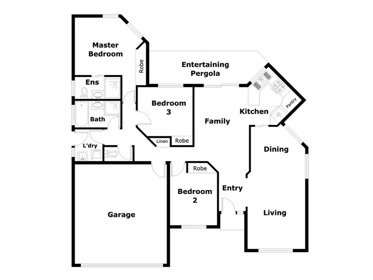 Floorplan of Homely townhouse listing, 14/48 Kingscote  Crescent, Bonython ACT 2905