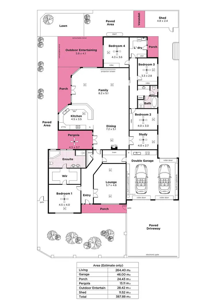 Floorplan of Homely house listing, 101 Stradbroke Road, Rostrevor SA 5073