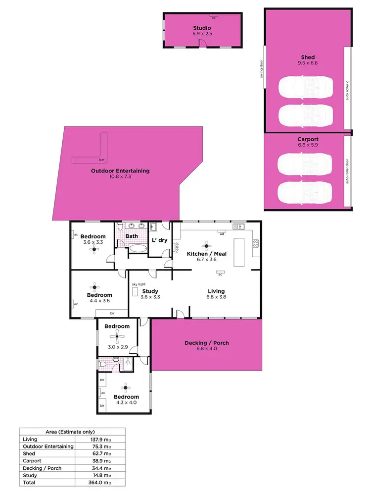 Floorplan of Homely house listing, 40 Myrtle Road, Hawthorndene SA 5051