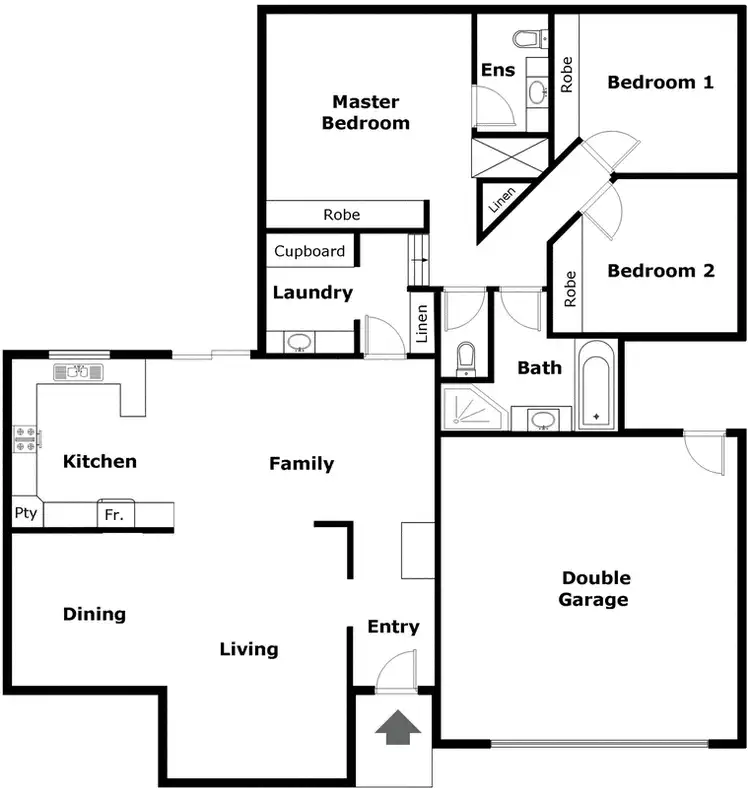 Floorplan of Homely townhouse listing, 10/29 Temperley Street, Nicholls ACT 2913