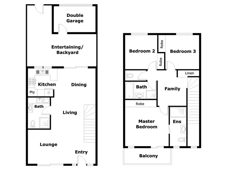 Floorplan of Homely townhouse listing, 8/20 Helpmann Street, Bonython ACT 2905