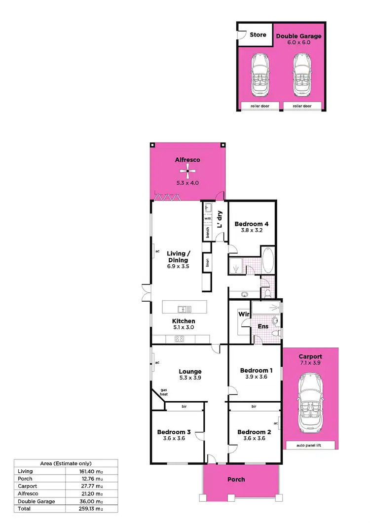 Floorplan of Homely house listing, 17 Bice Street, Marleston SA 5033