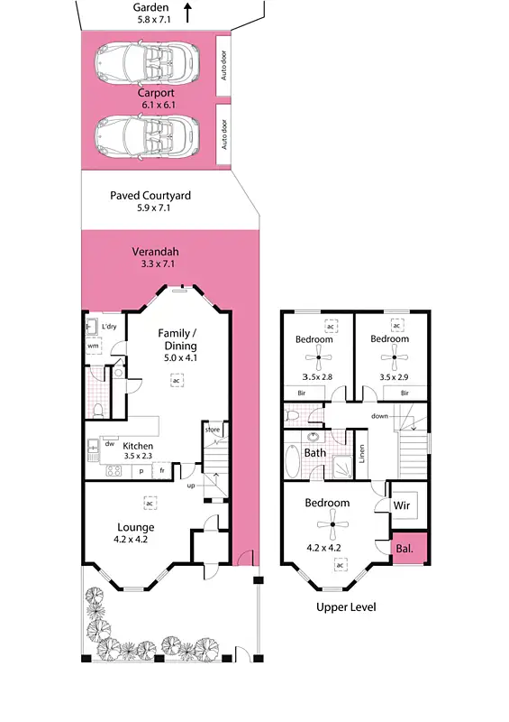 Floorplan of Homely house listing, 2 Cedar Crescent, Glenside SA 5065